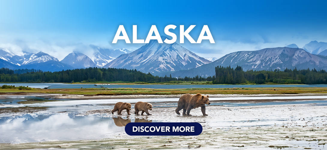Alaska, call to talk about your Alaska Cruise Tour 